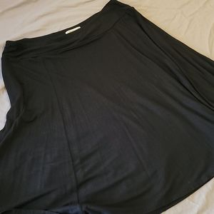 Coldwater Creek Black Knit Skirt XL, like new